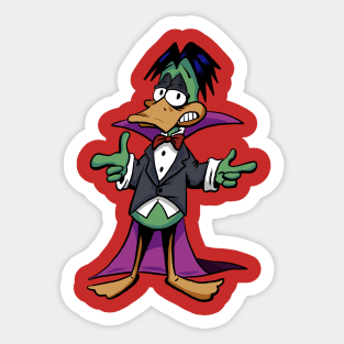 Count Duckula Sticker